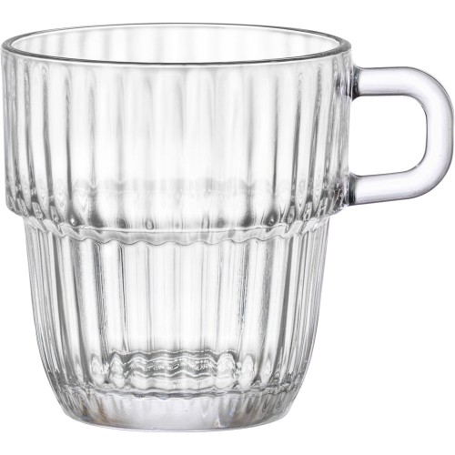 Filiżanka szklana do kawy, herbaty, Barshine, V 0.250 l