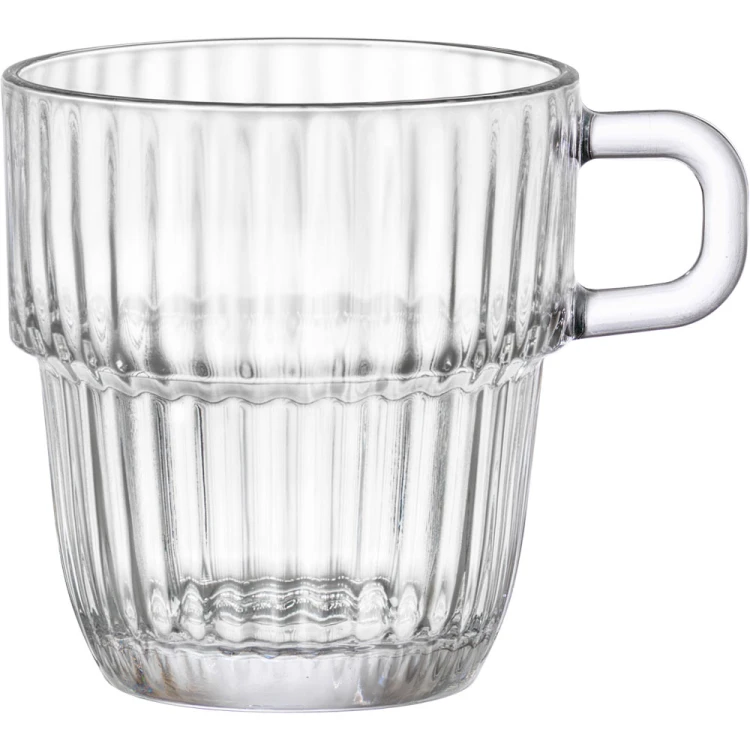 Filiżanka szklana do kawy, herbaty, Barshine, V 0.250 l