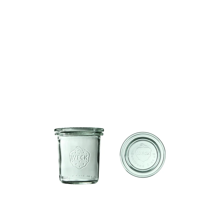 Słoik Mini-Sturz 115/140 ml z pokrywą  - op. 12 sz