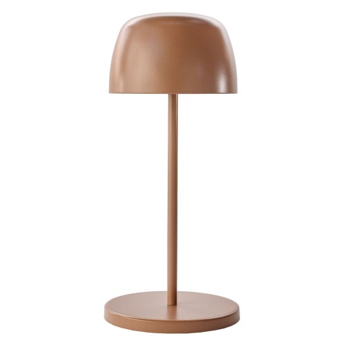 Lampka stołowa, toffi, aluminium, MOD