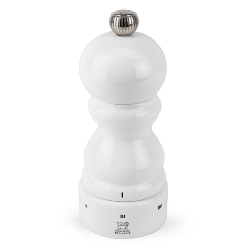 PARIS Młynek o soli 12 cm, biały lakier, u-select