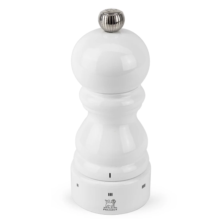 PARIS Młynek o soli 12 cm, biały lakier, u-select