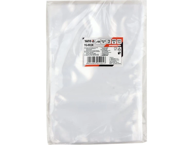 WORKI DO SOUS-VIDE I PAKOWAREK KOMOROWYCH 160*230 70UM PAPE SV, 100SZT