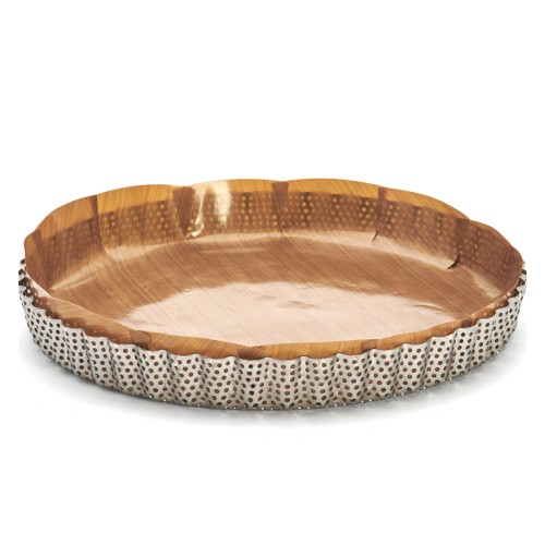 Forma do tarty, 24 cm, perforowana, wyjmowane dno