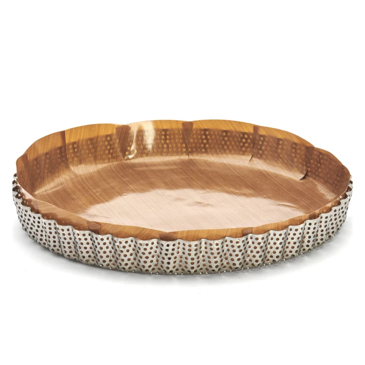Forma do tarty, 24 cm, perforowana, wyjmowane dno