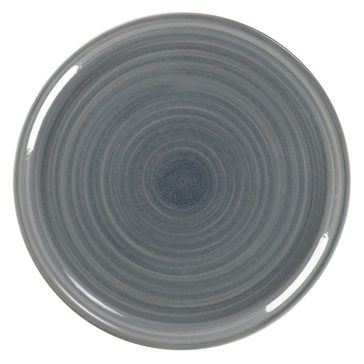Talerz płaski, 33 cm, niebieski, Spot