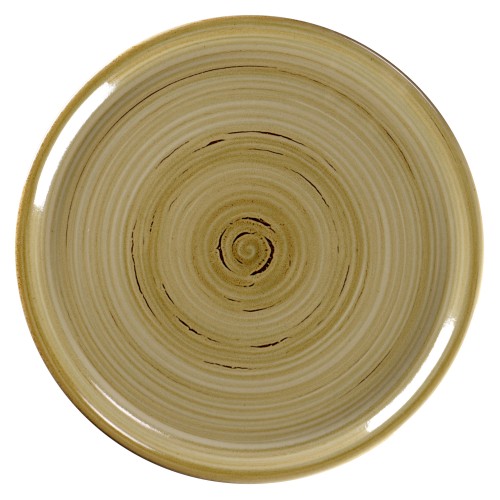 Talerz płaski, 33 cm, beżowy, Spot