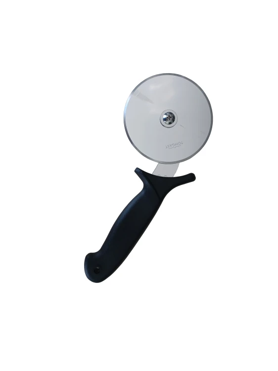Nóż do pizzy, 10 cm, czarny