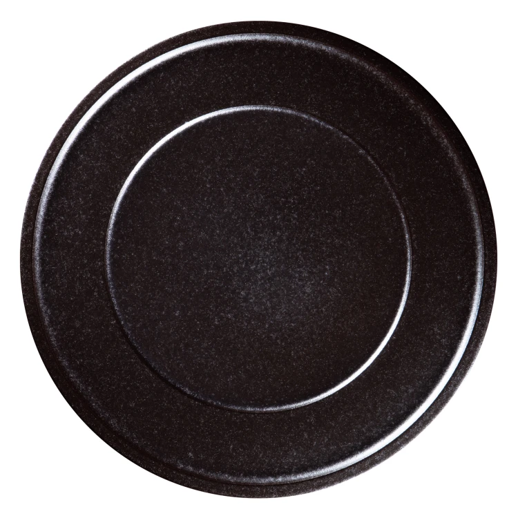 STONE Talerz płaski 32 cm, żeliwny