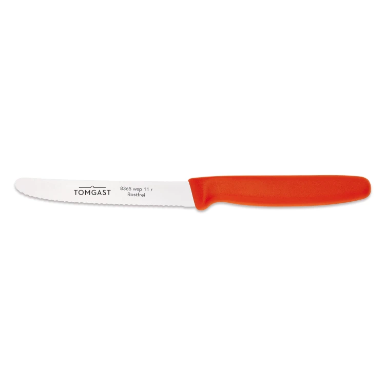Nóż uniwersalny, 11 cm, czerwony