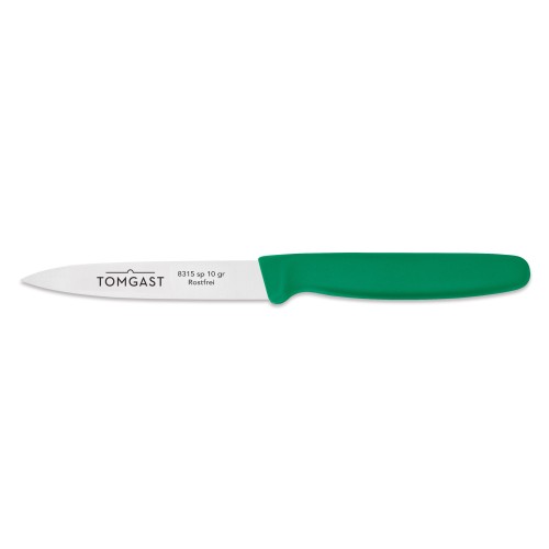 Nóż uniwersalny, 10 cm, zielony