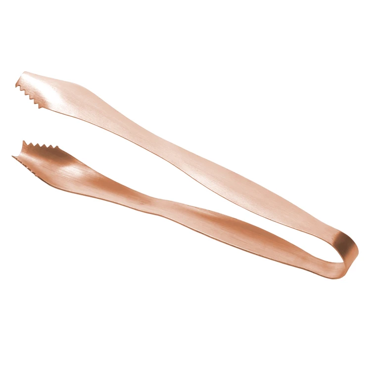 Szczypce do lodu, 18 cm, miedziane