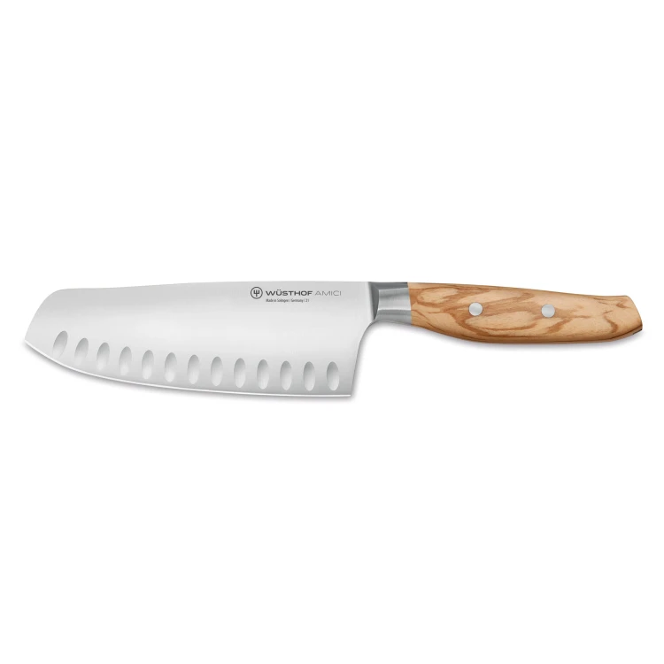 Nóż Santoku, 17 cm, Amici