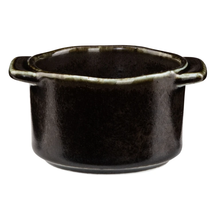 Ramekin z uchwytami, 120 ml, brązowy, Iron