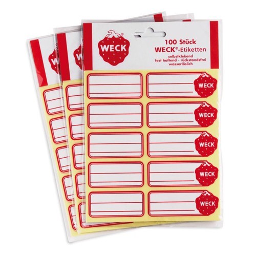 Etykiety Weck, 100 szt.