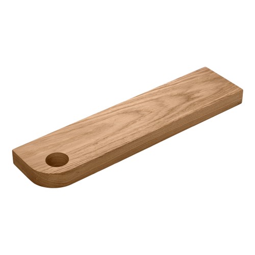 Deska, 40x10x2,5 cm, z otworem, Simple