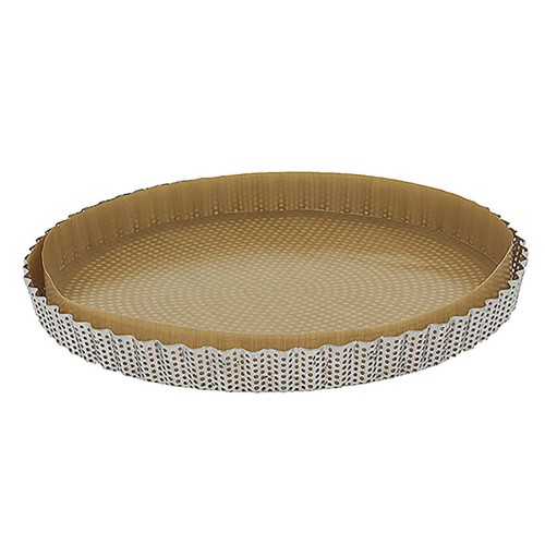 Forma do tarty, 28 cm, perforowana, wyjmowane dno