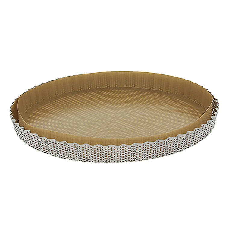 Forma do tarty, 28 cm, perforowana, wyjmowane dno