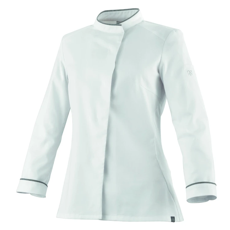 Bluza kucharska, dł. rękaw, biała, XS, Cavane