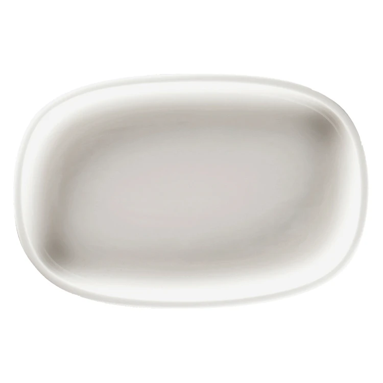 STONE Półmisek 23x15 cm biały