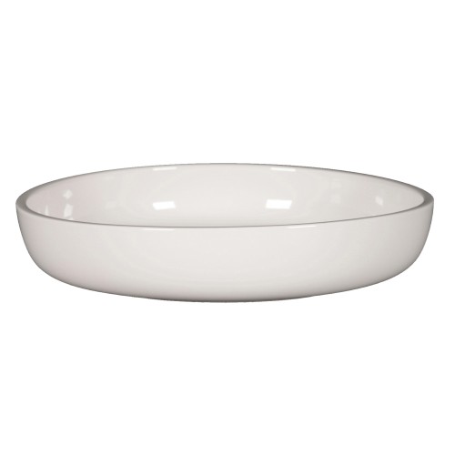 STONE Talerz głęboki 24 cm biały
