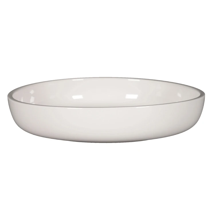 STONE Talerz głęboki 24 cm biały