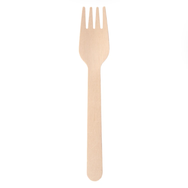 Widelec jednorazowy, 16 cm, bambusowy, 100 szt.