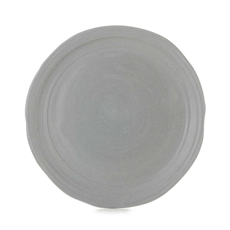 Talerz płaski, 28,5 cm, szary, No.W