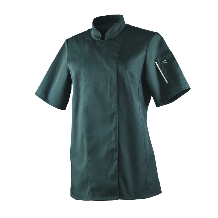 Bluza kucharska, kr. ręk., szara, XS, Unera