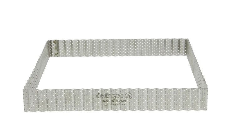 Rant cukierniczy, perforowany, 23x23x3 cm