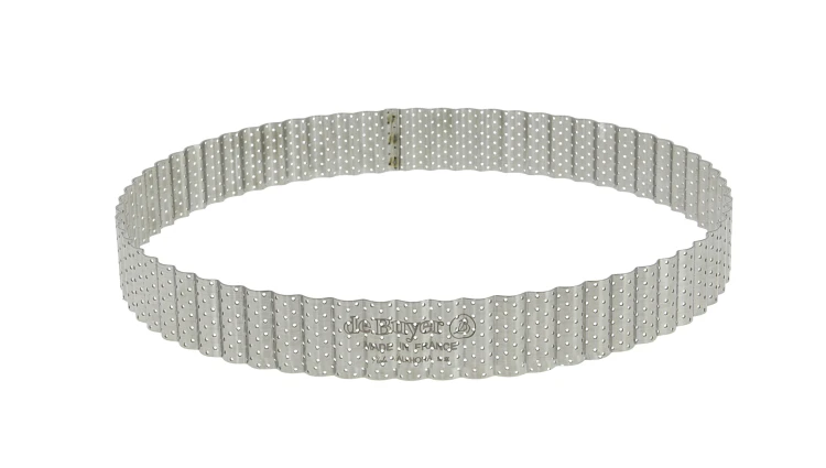 Rant cukierniczy, perforowany, falowany, 20 cm