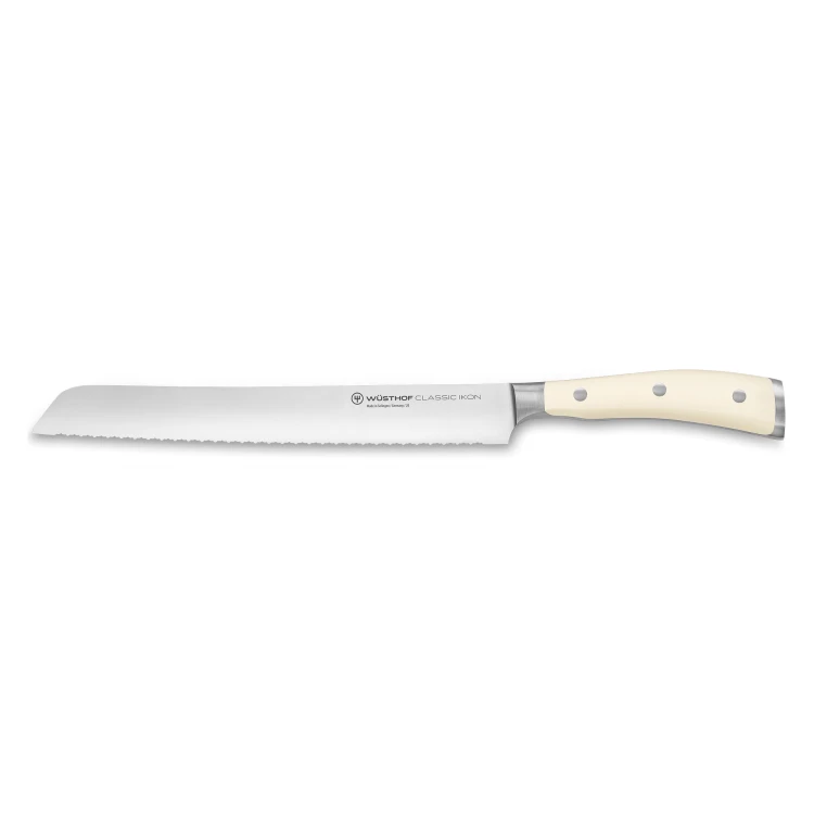 Nóż do pieczywa, 23 cm, Classic Ikon Creme