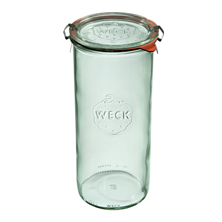 Słoik cylindry., 1,5 l, komplet, Zylinder, 6 szt.