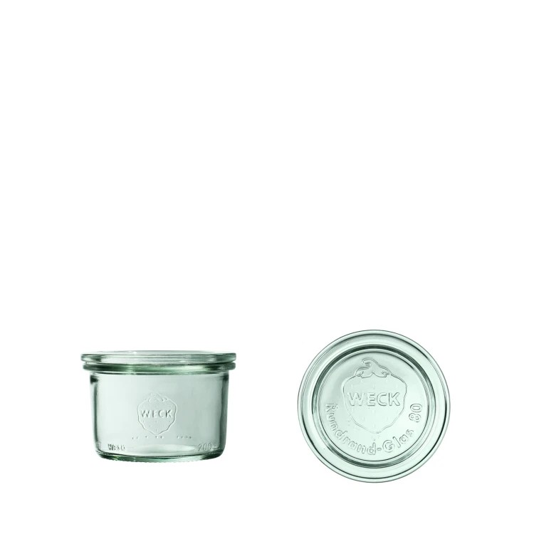 Słoik 200 ml, z pokrywką, Mini-Sturz, 12 szt.