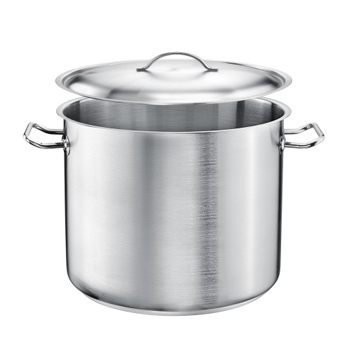 Garnek wysoki z pokrywką, 65 l, Pro