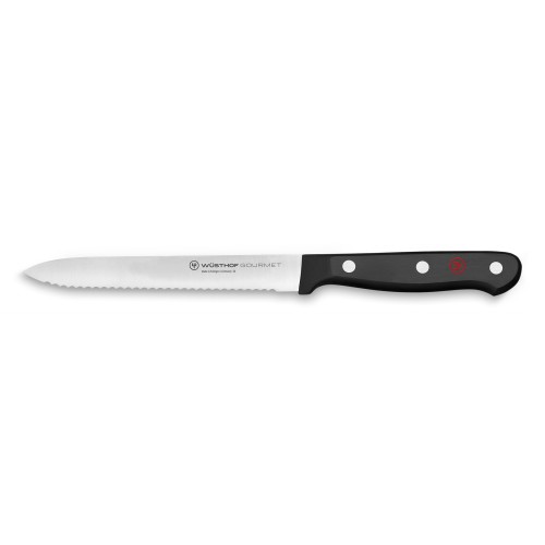 Nóż ząbkowany, 14 cm, Gourmet