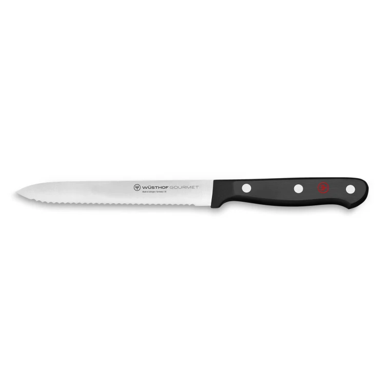 Nóż ząbkowany, 14 cm, Gourmet