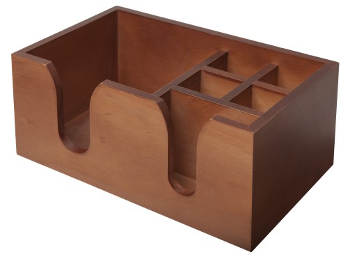 Pomocnik barmański, drewno orzechowego, Bar Caddy