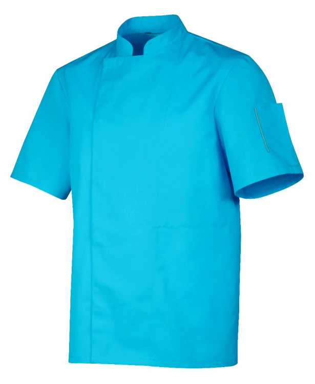 Bluza kucharska, kr. ręk., turkus, S, Nero