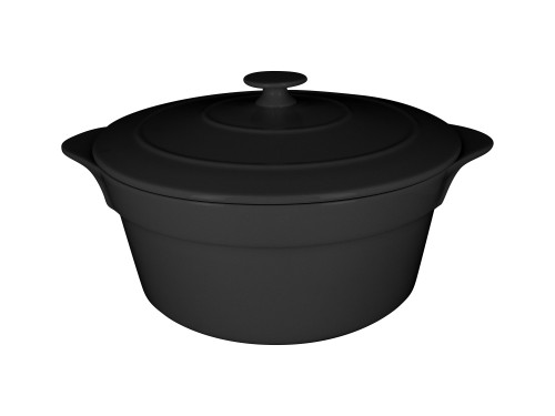 Pokrywa do kociałka 467 ml czarna