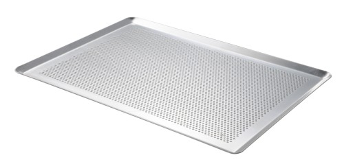 Blacha do pieczenia, 60x40 cm, perforowana, alu.