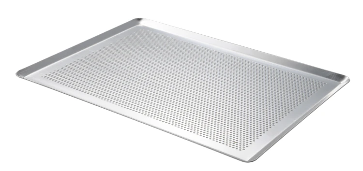 Blacha do pieczenia, 60x40 cm, perforowana, alu.