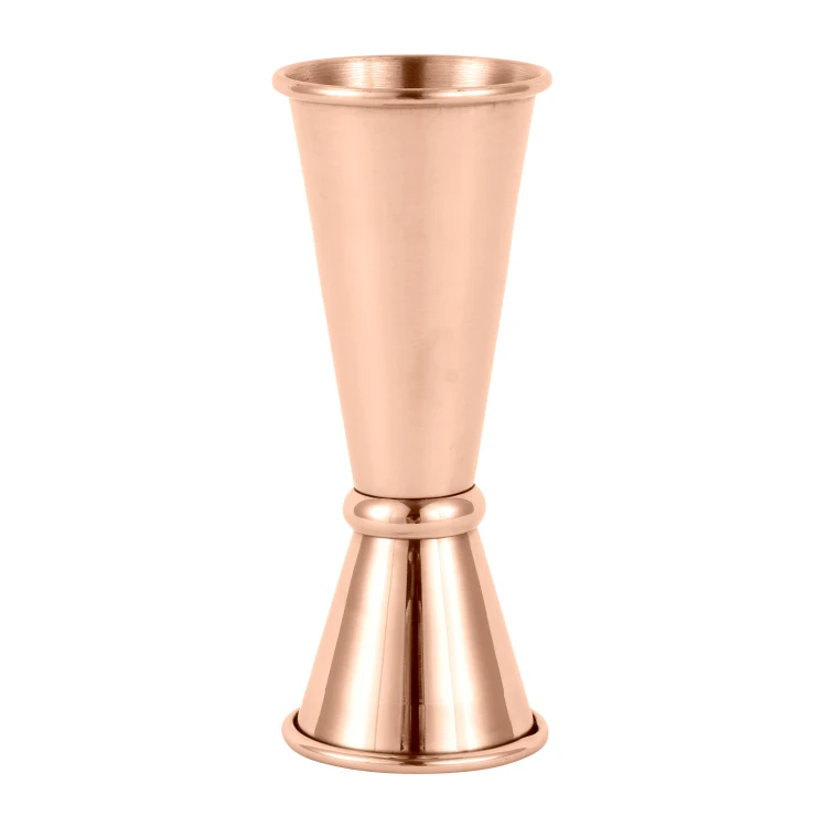 Miarka barmańska, japońska, 25-50 ml, miedziana