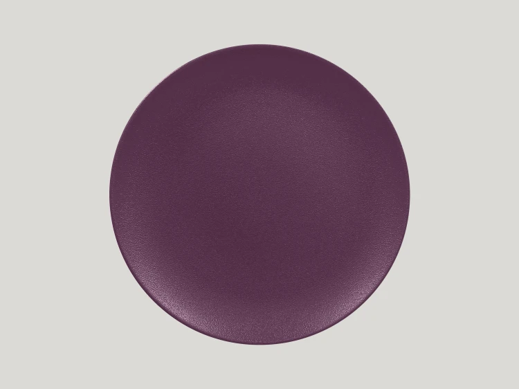 NEOFUSION MELLOW talerz płaski fioletowy 31 cm
