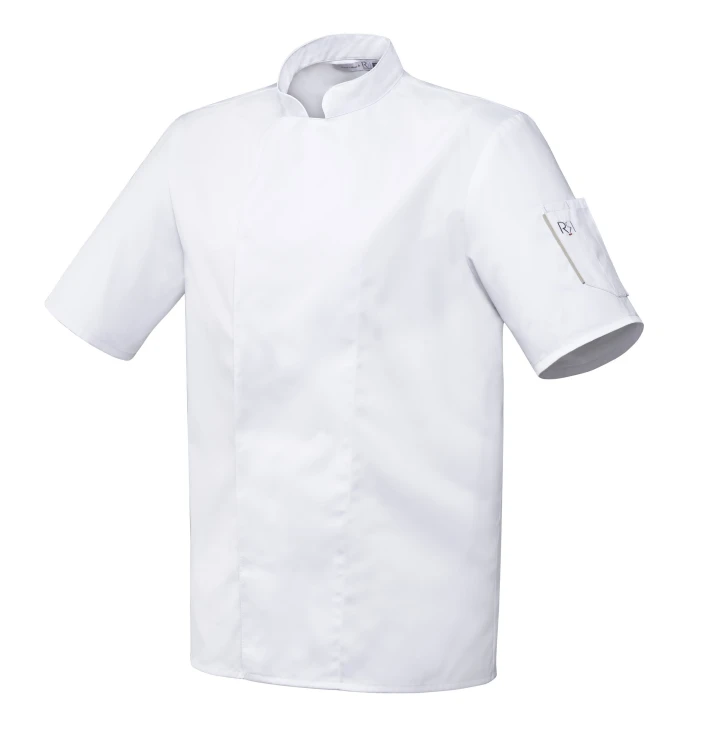 Bluza kucharska, kr. ręk., biała, S, Nero