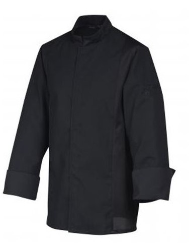 Bluza kucharska, dł. ręk., czarna, XS, Siaka