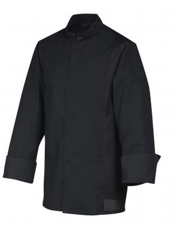 Bluza kucharska, dł. ręk., czarna, XS, Siaka