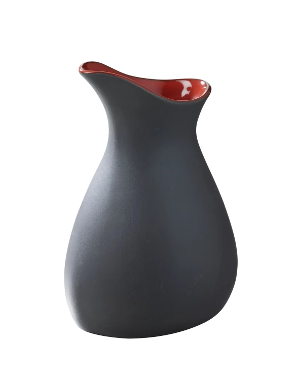 Dzbanek, 250 ml, czarno-czerwony, Likid