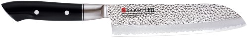 Nóż Santoku, 18 cm, kuty, młotkowany, VG10 HM