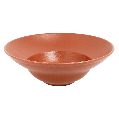 NEOFUSION talerz głęboki okrągły, śr.26cm,ceglasty